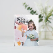 Prinses Charlotte Elizabeth 7e verjaardag ansichtk Briefkaart (Staand voorkant)