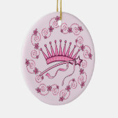  prinses Crown Keramisch Ornament (Rechts)