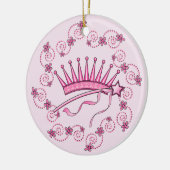  prinses Crown Keramisch Ornament (Links)