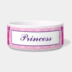  prinses Crown Personalized Pet Bowls Voerbakje