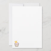 prinses cupcake met kroon (Achterkant)