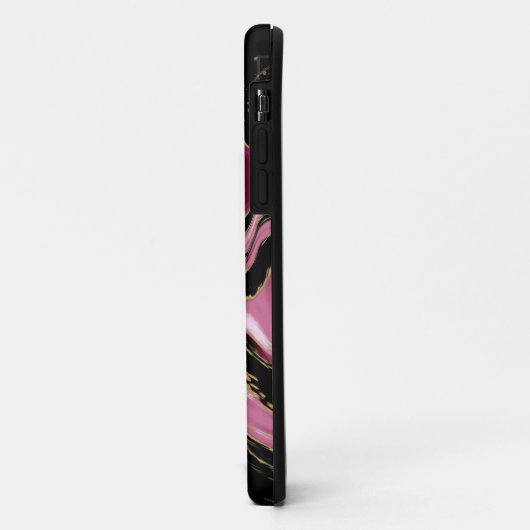 Prinses Cut Paradise Alcohol Ink iPhone Case (Achterkant/links)