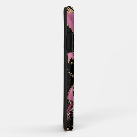 Prinses Cut Paradise Alcohol Ink iPhone Case (Achterkant/rechts)