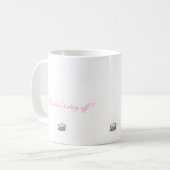 prinses dag van de fancy Mok (Voorkant links)