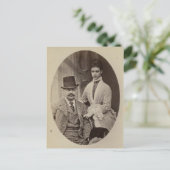 Prinses Dagmar van Denemarken en Alexander III #28 Briefkaart (Staand voorkant)