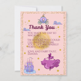 Prinses Dank Je Bedankkaart