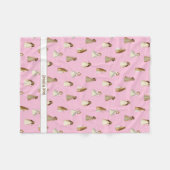 Prinses deken met naam (Voorkant (Horizontaal))