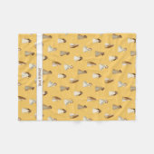 Prinses deken met naam (Voorkant (Horizontaal))