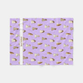 Prinses deken met naam (Voorkant (Horizontaal))