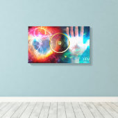 Prinses Dha-loo-ma en het oog van Qi - Fan Art Canvas Afdruk (Insitu (Houten vloer))
