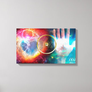 Prinses Dha-loo-ma en het oog van Qi - Fan Art Canvas Afdruk