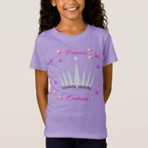 Prinses Diamanten Kroon Verjaardag T-shirt