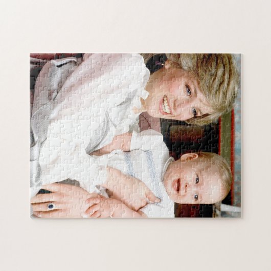 Prinses Diana en prins William Legpuzzel (Horizontaal)