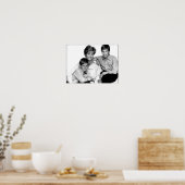Prinses Diana en zonen Poster (Keuken)