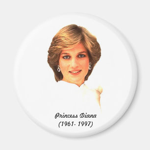 prinses Diana Magneet