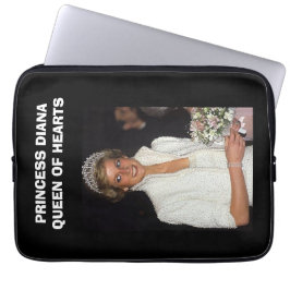 PRINSES DIANA Queen of Hearts Laptop Sleeve