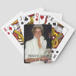 PRINSES DIANA Queen of Hearts Pokerkaarten