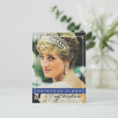 Prinses Diana van Wales Briefkaart (Staand voorkant)