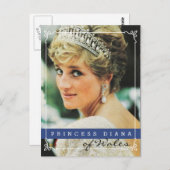Prinses Diana van Wales Briefkaart (Voorkant / Achterkant)