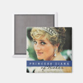 Prinses Diana van Wales Magneet (Voorkant / Achterkant)