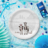 Prinses Dieren Verjaardagsfeest Papieren Bordje (Feest)