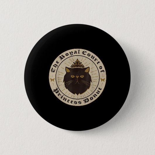 Prinses Donut Mongo Editie Kerker Crawler Carl Ronde Button 5,7 Cm (Voorkant)