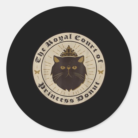 Prinses Donut Mongo Editie Kerker Crawler Carl Ronde Sticker (Voorkant)