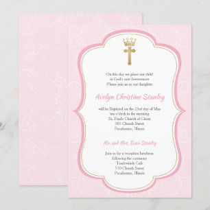 Prinses Doopsel uitnodiging