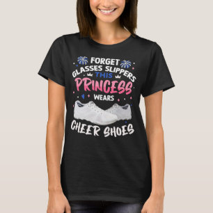 Prinses Draagt Cheerleader Schoenen Cheerleader Ch T-shirt