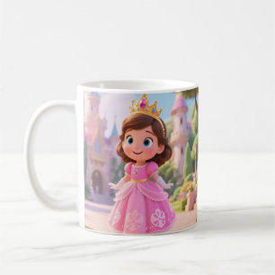 Prinses Droom Mok – Mooie Roze Royalty Sfeer voor 