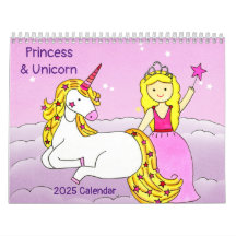 Prinses & Eenhoorn 2025 Kalender