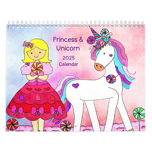 Prinses & Eenhoorn 2025 Kalender Volume 3 (Hoes)