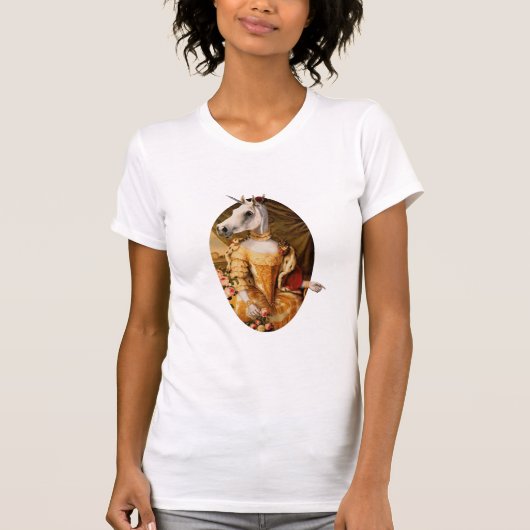 Prinses Eenhoorn T-shirt (Voorkant)