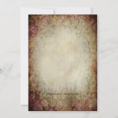 Prinses Eiffeltoren Baby shower Kaart (Achterkant)