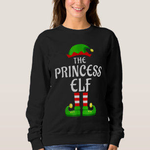 Prinses Elf Pyjama Matching Groep Kerstvakantie Trui