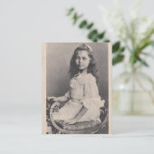 Prinses Elisabeth van Hessen (1895-1903) - Hessen Briefkaart (Staand voorkant)