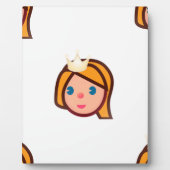 prinses emoji fotoplaat (Voorkant)
