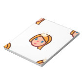 prinses emoji notitieblok (Linkerzijde)