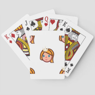 prinses emoji speelkaarten