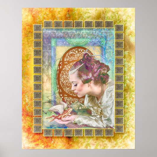 Prinses en de Kikkerprins Poster (Voorkant)