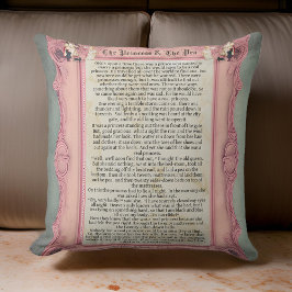 Prinses en de Pea Story Kussen |