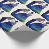 Prinses en de prins Glossy Wrapping Papier (Hoek)