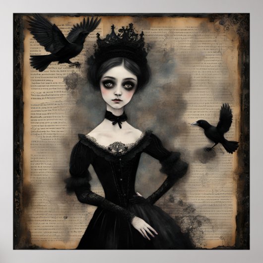 Prinses en de raven poster (Voorkant)