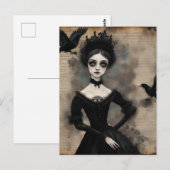 Prinses en de Ravens Briefkaart (Voorkant / Achterkant)