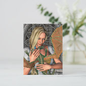 Prinses en Draak Briefkaart (Staand voorkant)