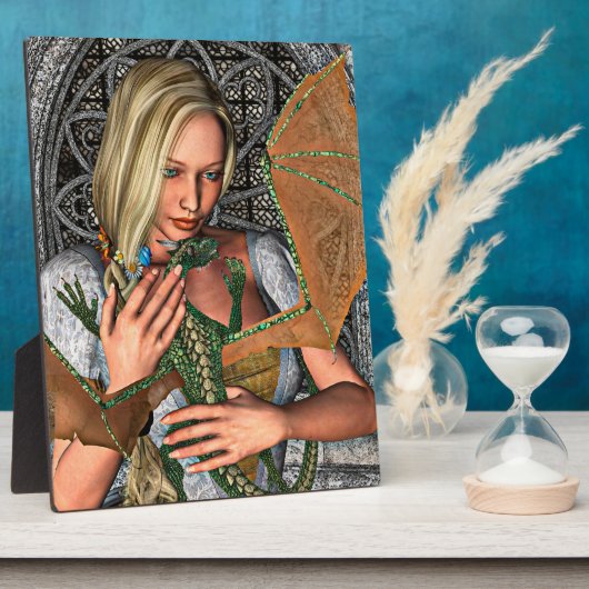 Prinses en Draak Fotoplaat (Zijkant)