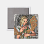 Prinses en Draak Magneet (Voorkant / Achterkant)