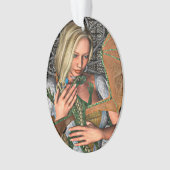 Prinses en Draak Ornament (voorkant)
