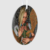 Prinses en Draak Ornament (voorkant)