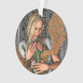 Prinses en Draak Ornament (voorkant)